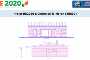 Etude thermique RE2020 + ACV à Chérencé-le-Héron 50800