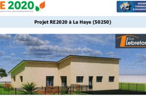 Etude thermique RE2020 + ACV à La Haye 50250
