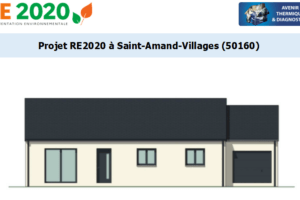 Etude thermique RE2020 + ACV à Saint-Amand-Villages 50160