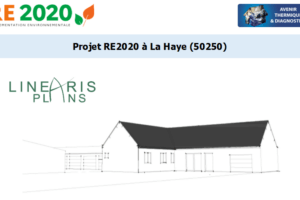 Etude thermique RE2020 + ACV à La Haye 50250