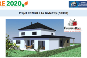 Etude thermique RE2020 + ACV à La Godefroy 50300