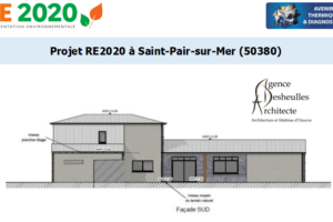 RE2020 - Avenir Thermique - 50380 Saint-Pair-sur-Mer Manche - Agence DESHEULLES Architecte