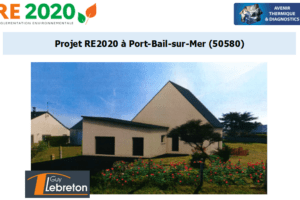 Etude thermique RE2020 + ACV à Port-Bail-sur-Mer 50580