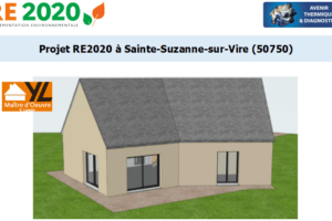 Etude thermique RE2020 + ACV à Sainte-Suzanne-sur-Vire 50750