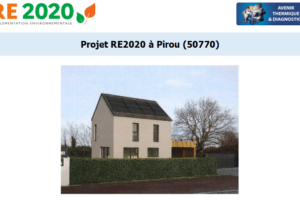 Etude thermique RE2020 + ACV à Pirou 50770