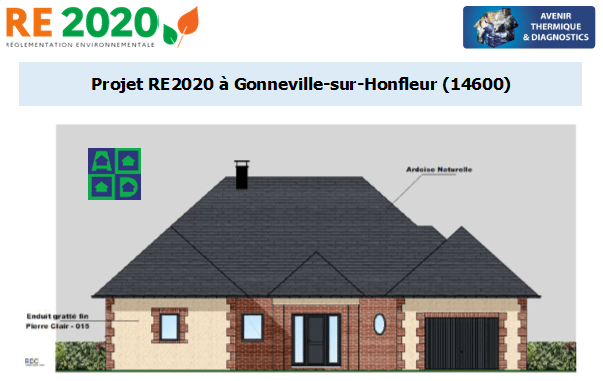 Etude thermique RE2020 + ACV à Gonneville-sur-Honfleur 14600
