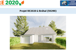 Etude thermique RE2020 + ACV à Bréhal 50290