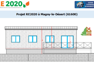 Etude thermique RE2020 + ACV à Magny-le-Désert 61600